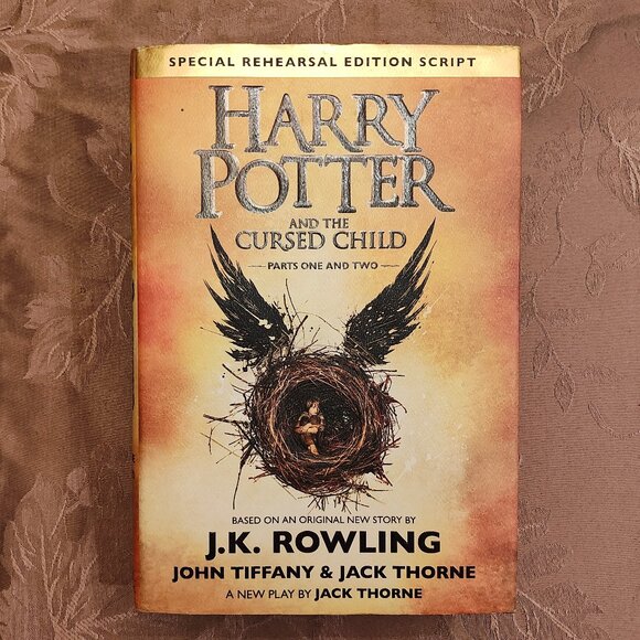 Harry Potter and the Cursed Child Parts 1 & 2, Rehearsal Script, Hardcover, Used - Picture 1 of 12